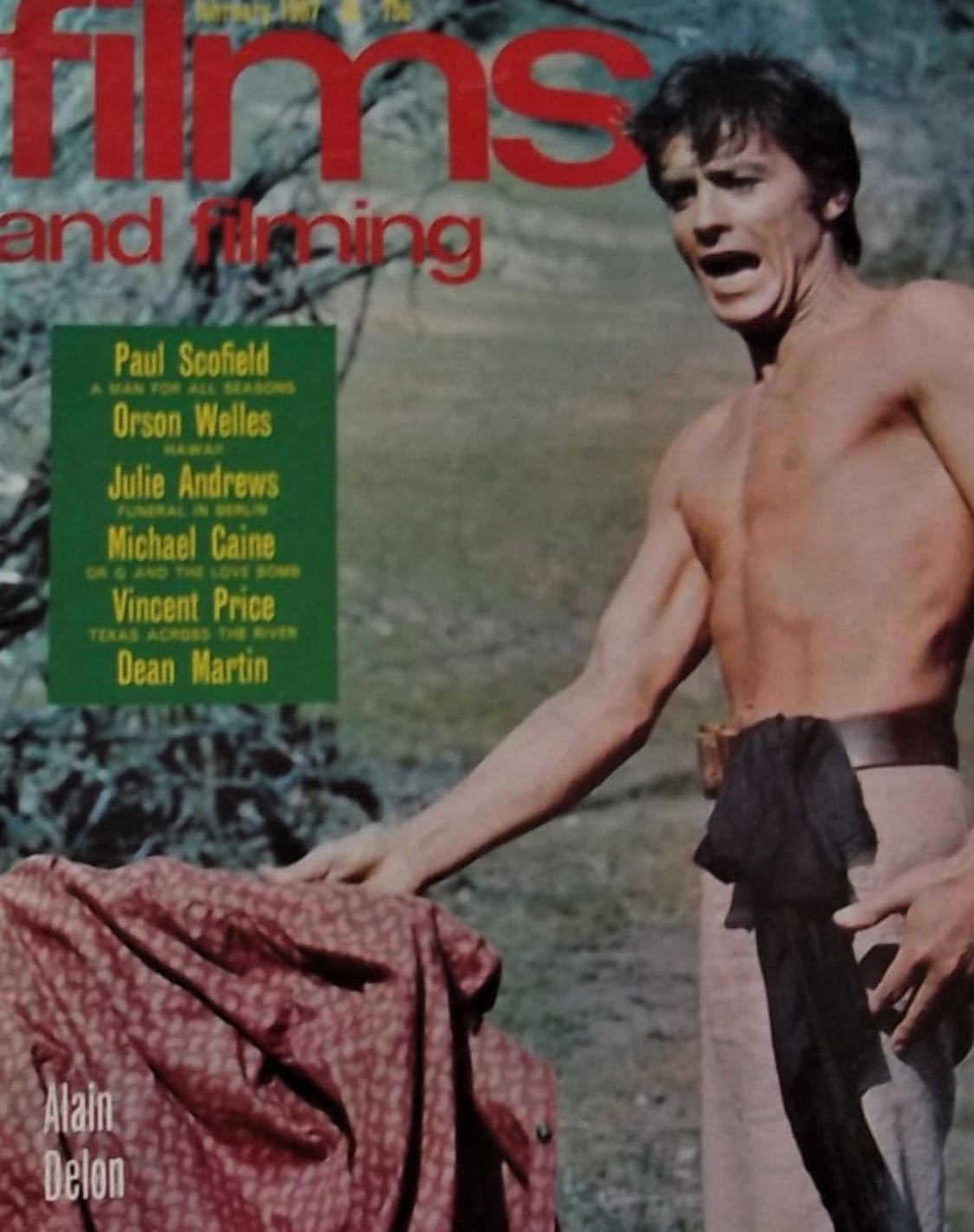 Films and Filming - February 1967 - Alain Delon