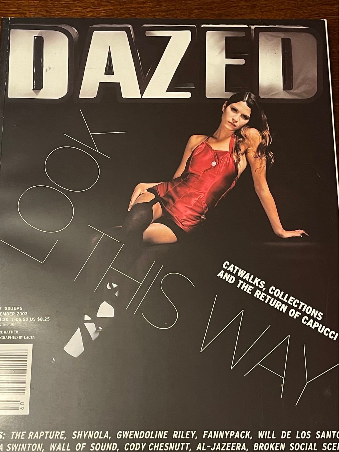Dazed & Confused - September 2003 - Frankie Rayder