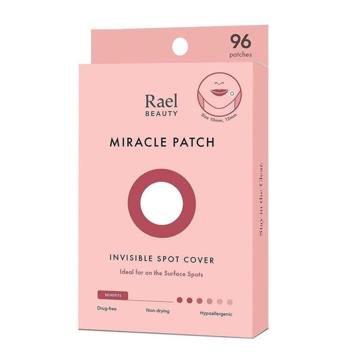 use pimple patches - do not pick at your pimples! (miracle patch from rael beauty)