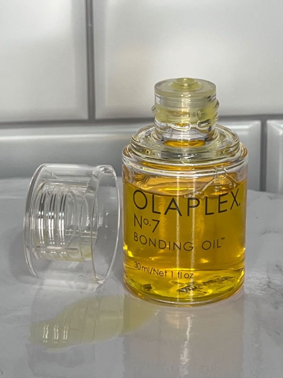 use an everyday oil - everyday (olaplex bonding oil)
