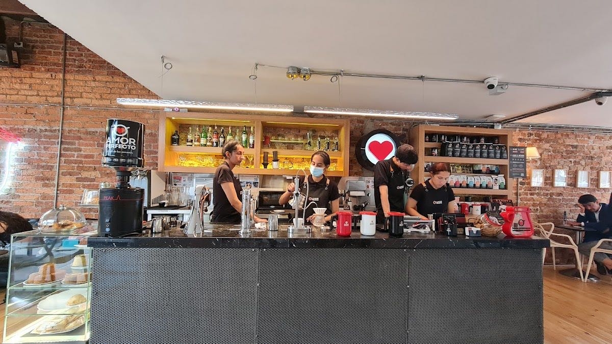 Amor Perfecto - Café colombiano de especialidad.
