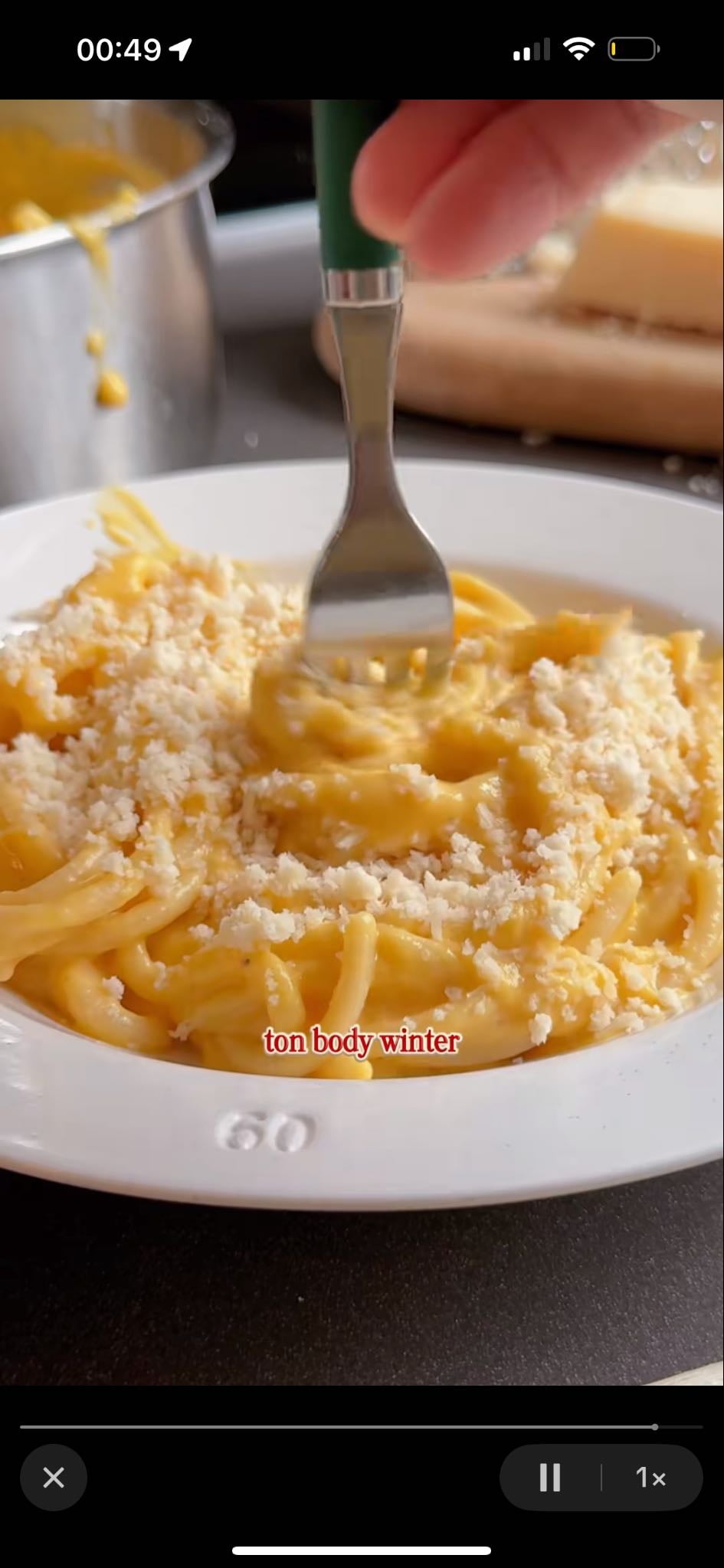 🍝pâtes au butternut🥒