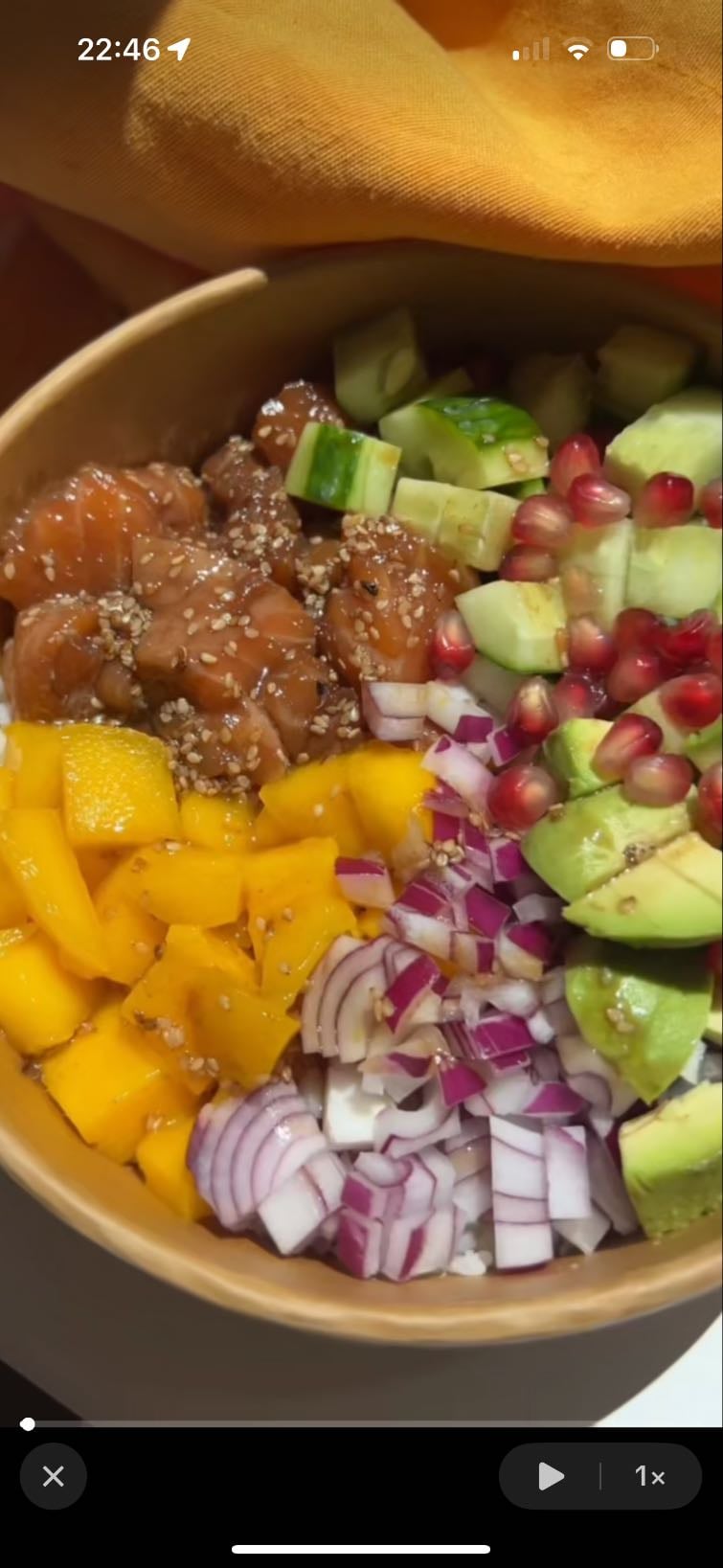🍚poke bowl🍣🥭 - 🌺
