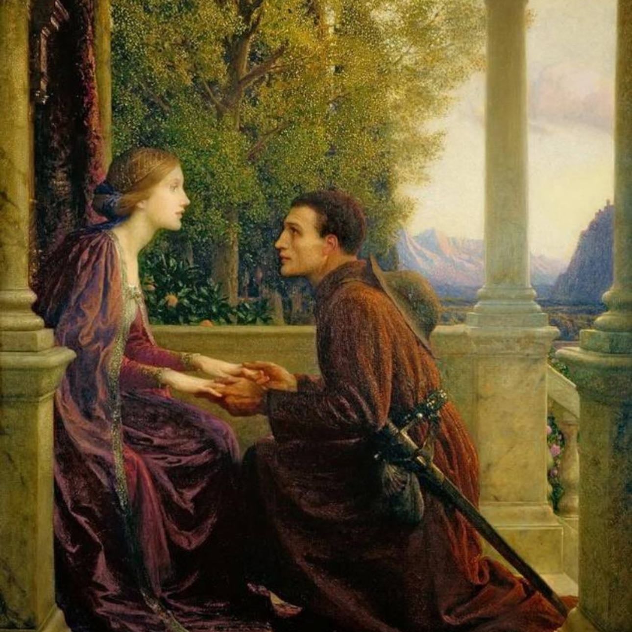 La Fin de la quête - Franck Discksee, 1921