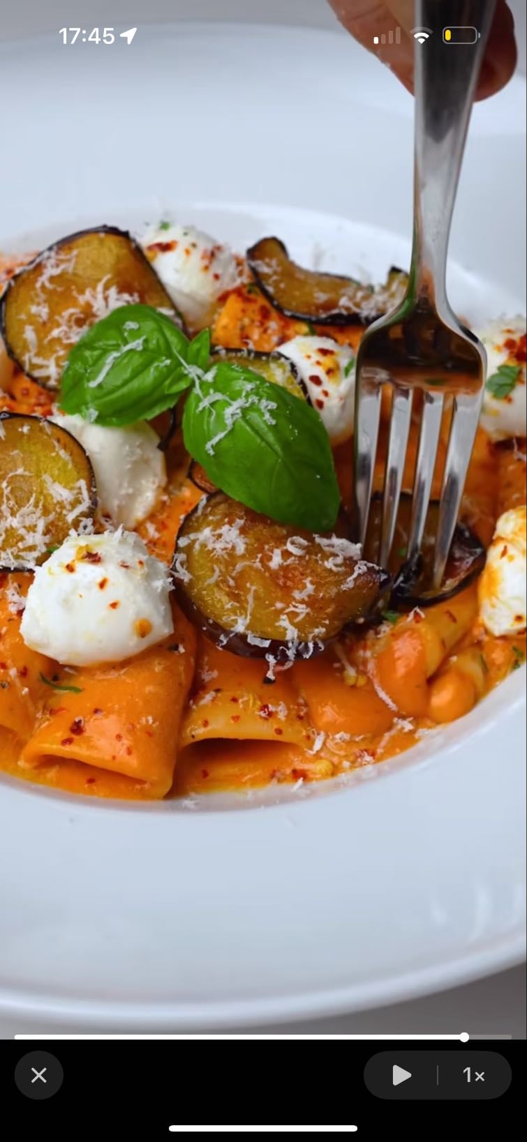 🍝rigatoni à la sicilienne