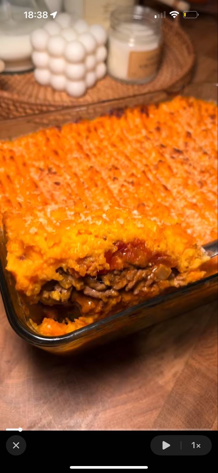 🍠hachis parmentier de patate douce