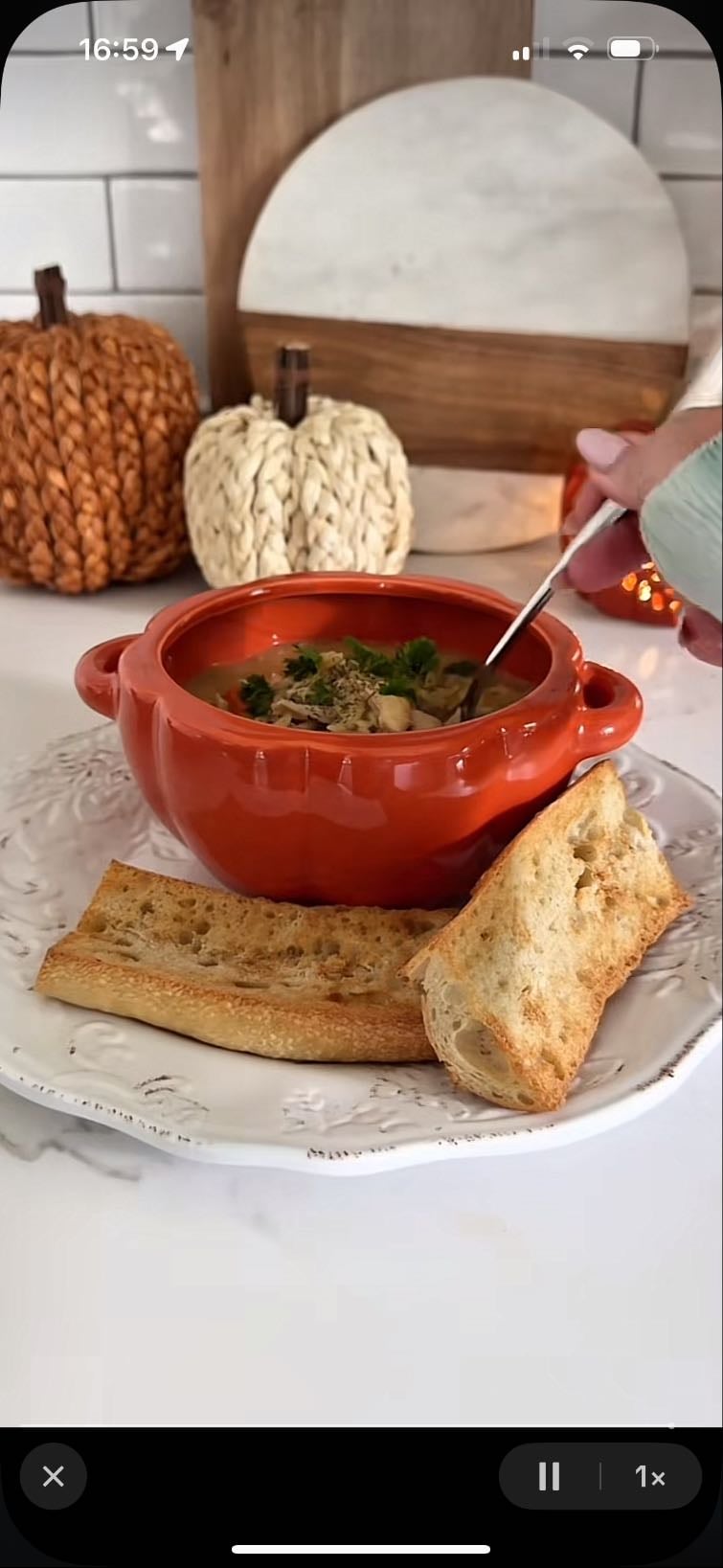 🍜soupe poulet-orzo🍗
