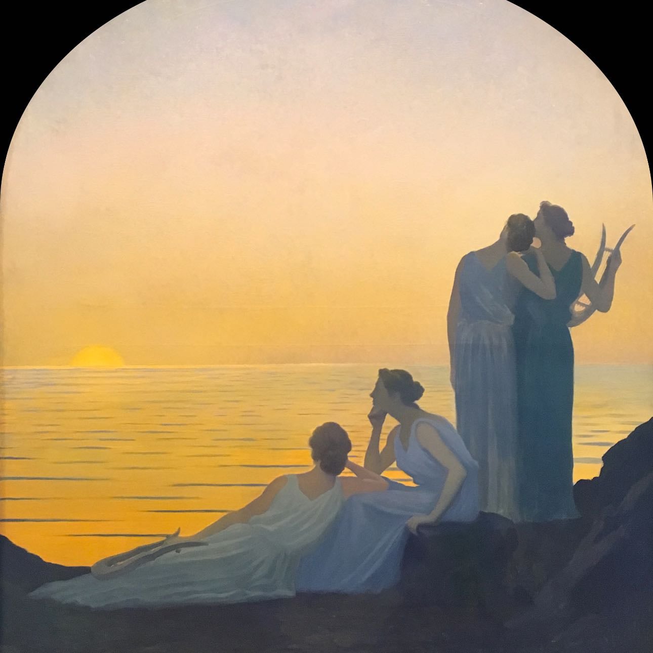 Soir antique - Alphonse Osbert, 1908