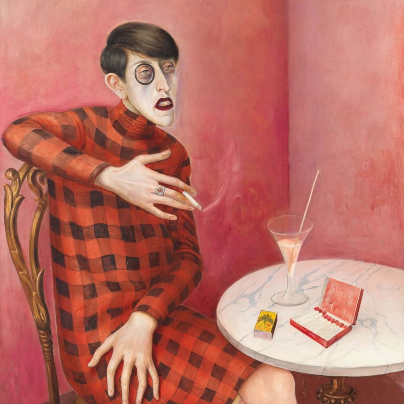 Portrait de la journaliste Sylvia von Harden - Otto Dix, 1926