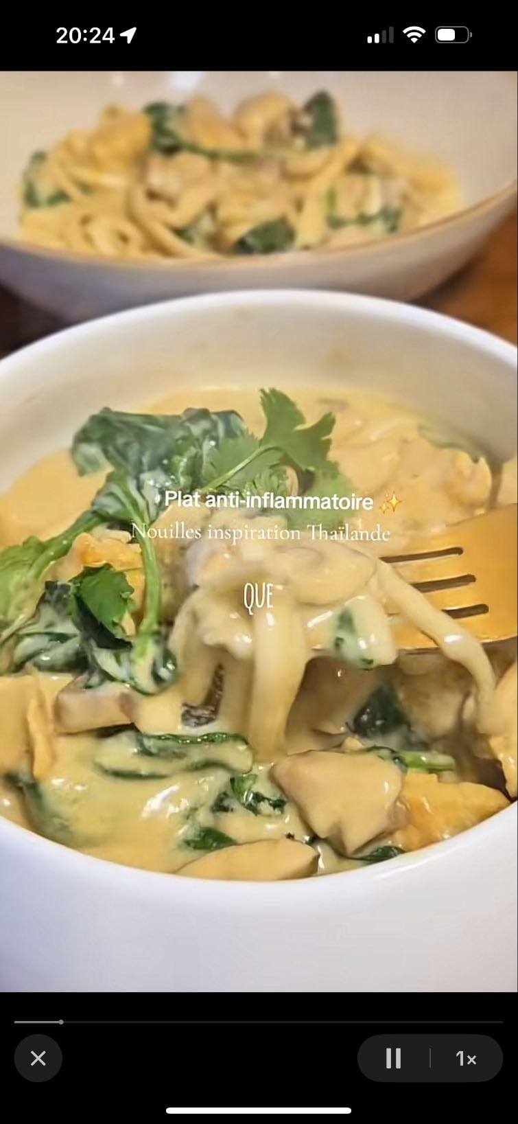 🍜nouilles inspiration Thaïlande - 🇹🇭
plat anti-inflammatoire