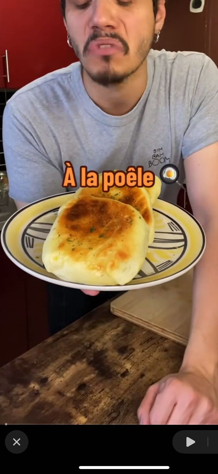 🍞pizza-buns poulet curry🍗