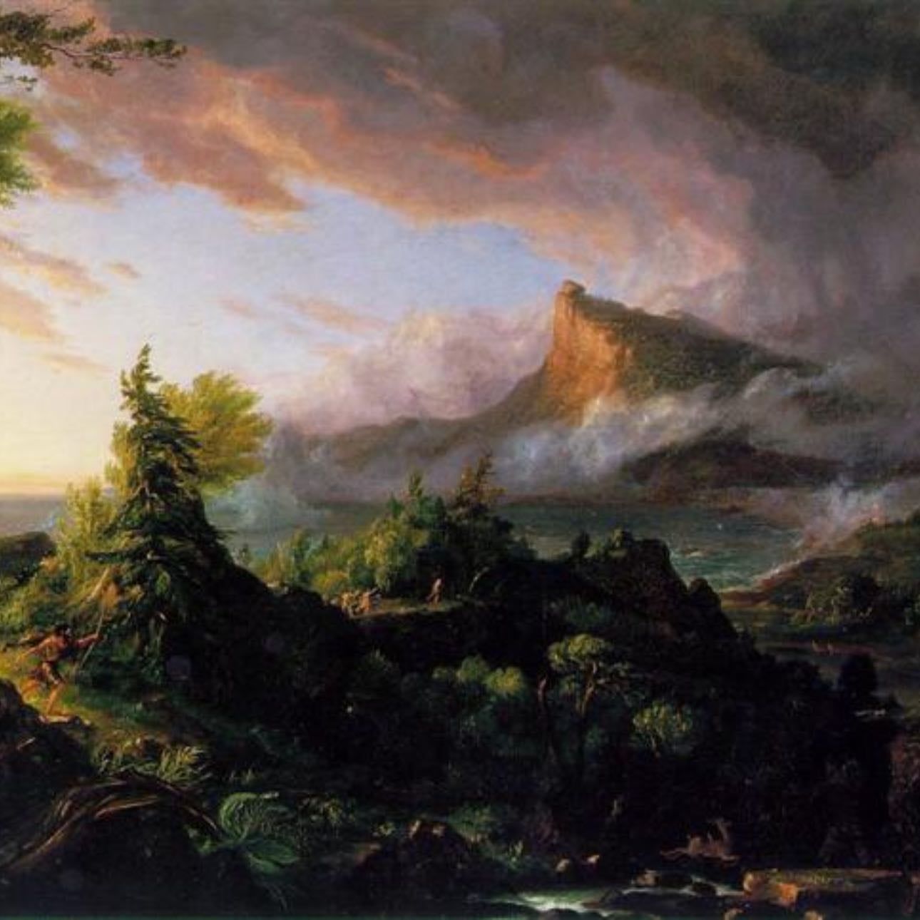 Le Cours de l’empire - Thomas Cole, 1836