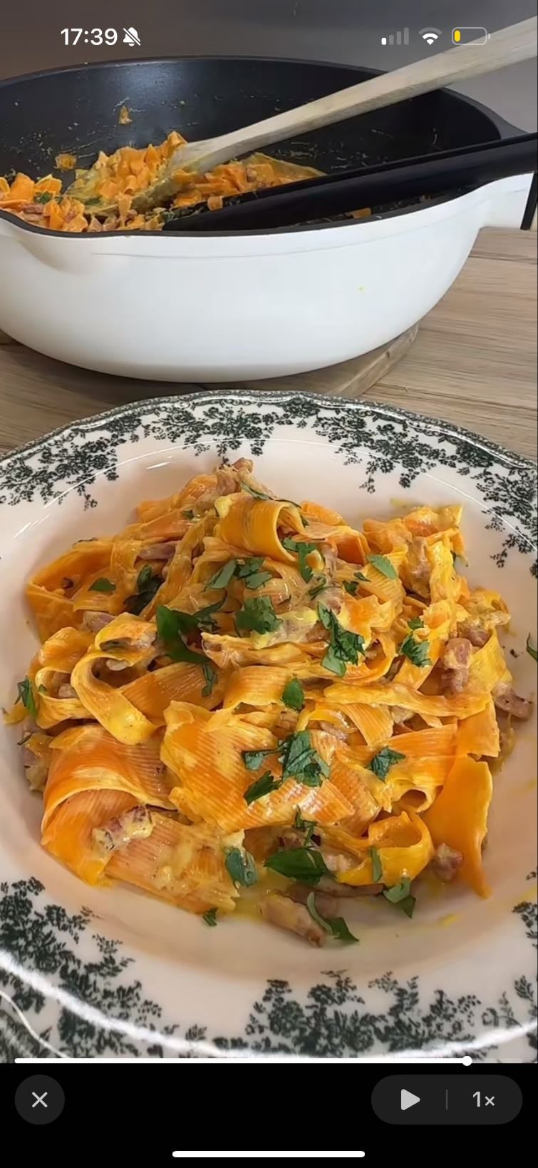 🥕tagliatelles de carotte