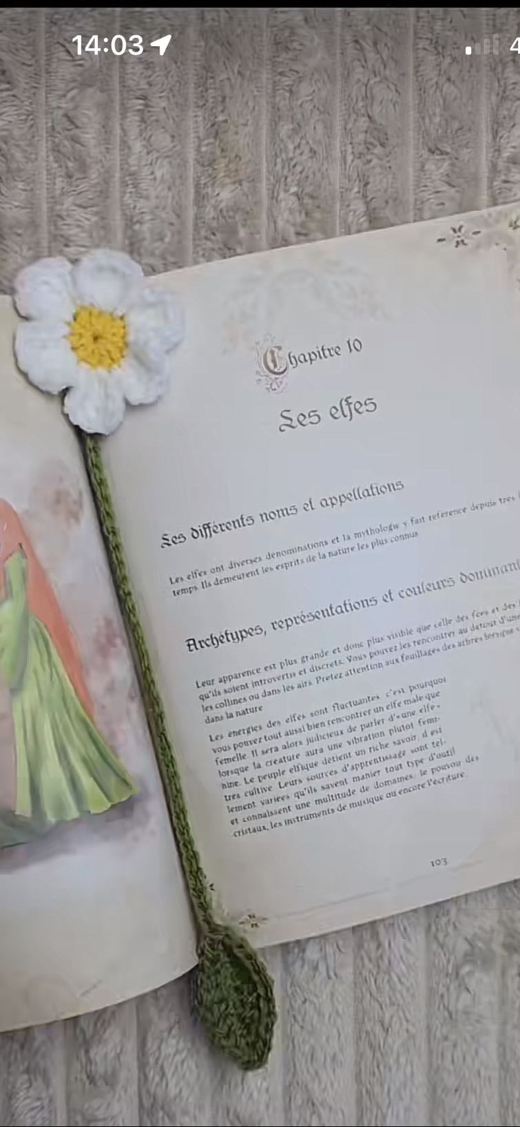 marque page - 🏵️ breloque