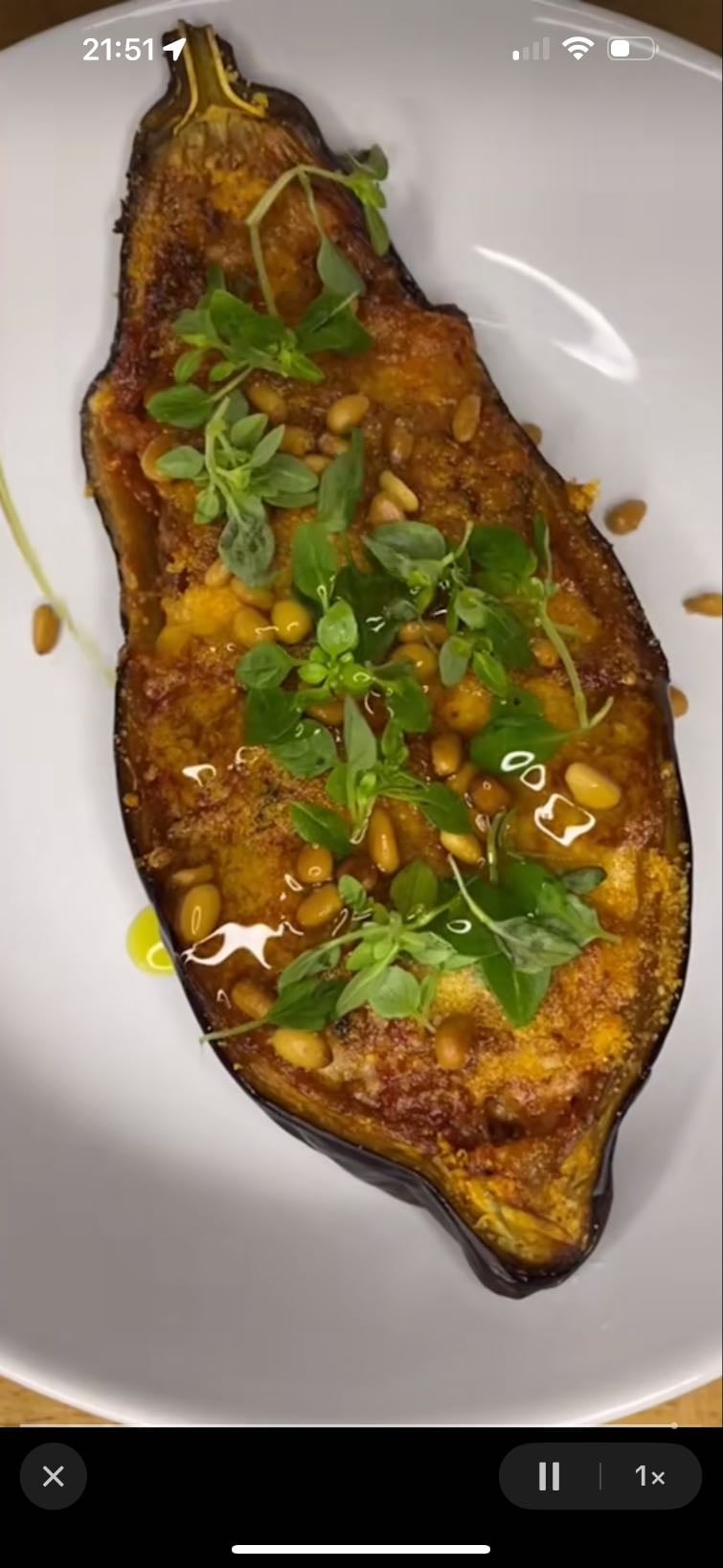 🍆aubergine farcie