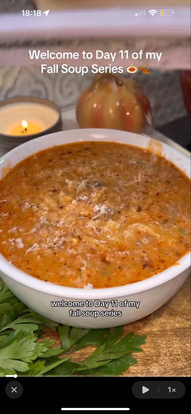 🍜lasagna soup