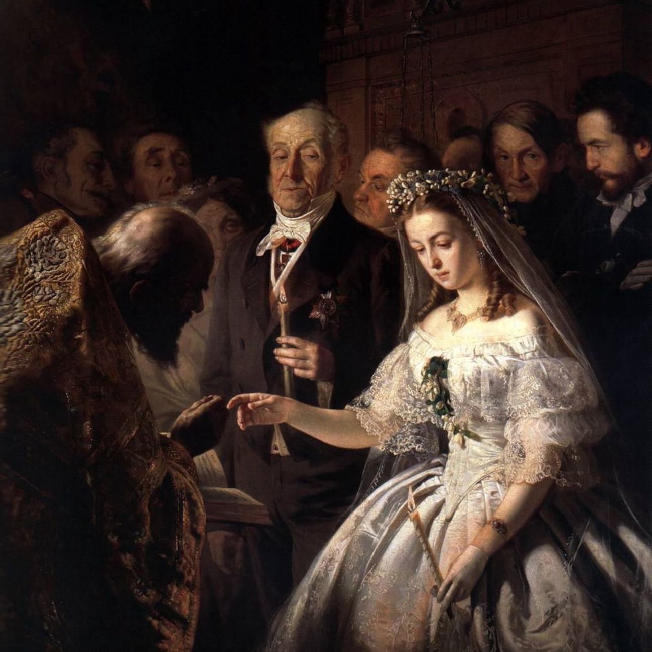 Неравный брак - Vasili Pukirev, 1862