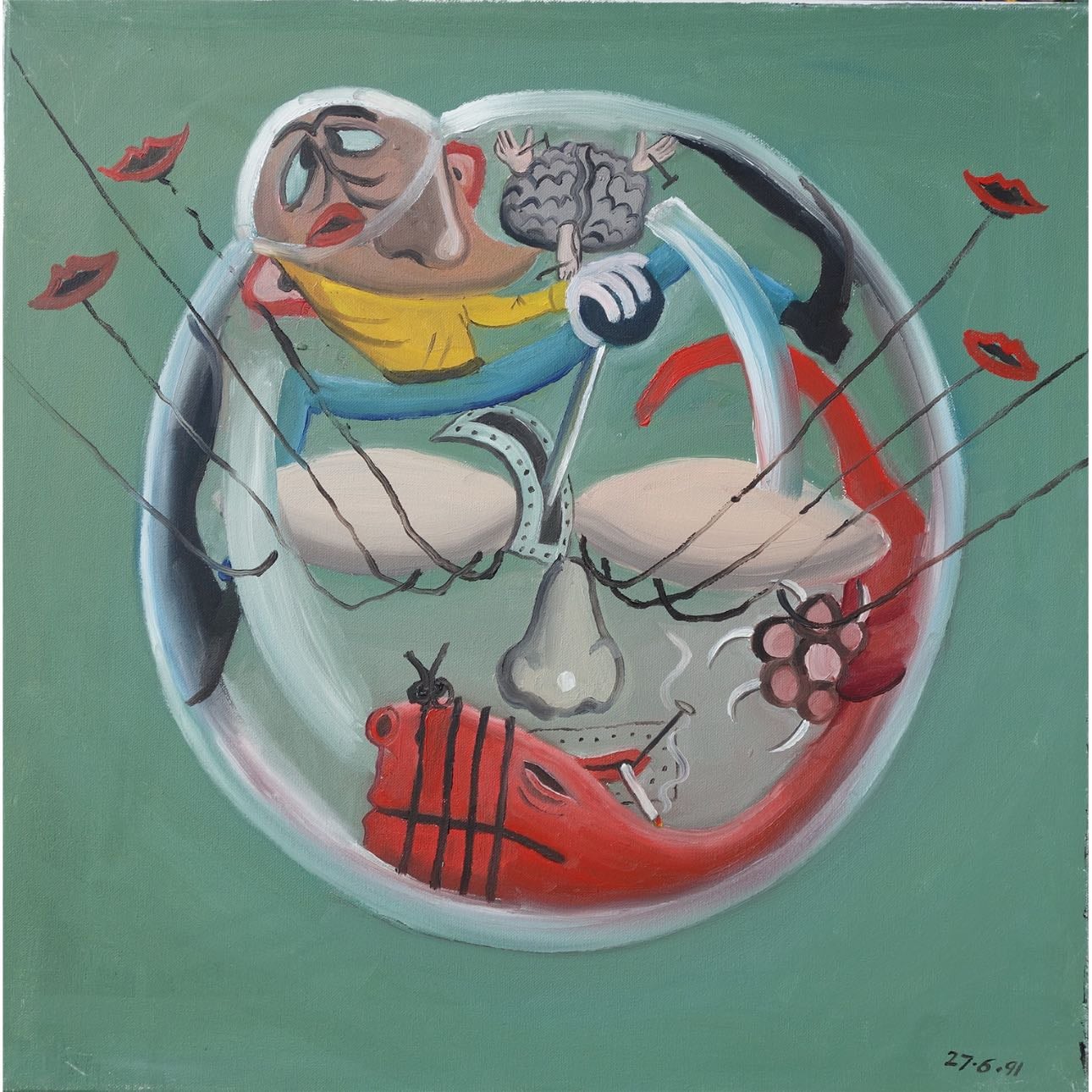autoportraits - Bryan Charnley, 1991