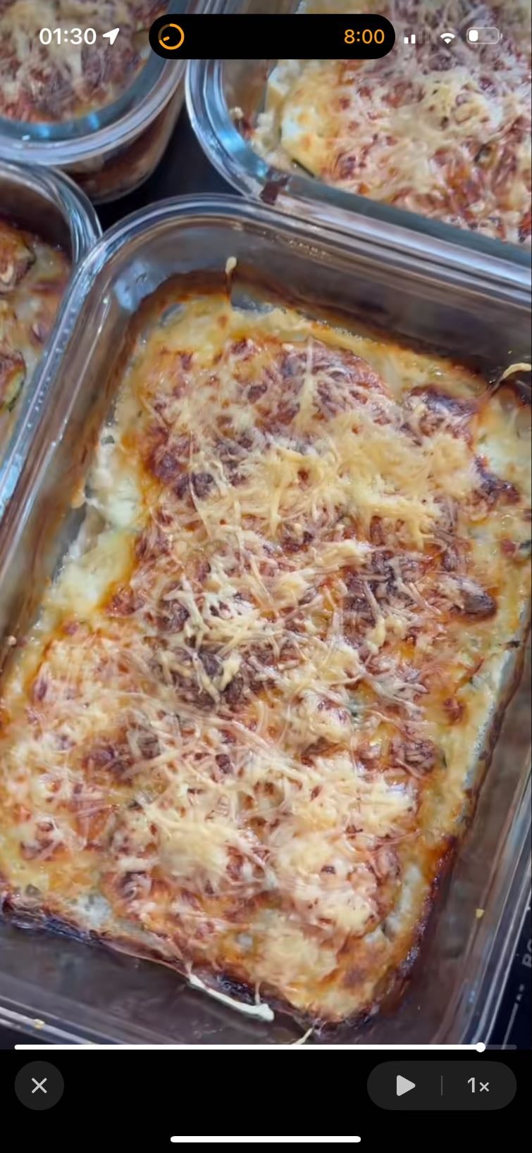 🍝gratin de ravioles à la truite🍣
