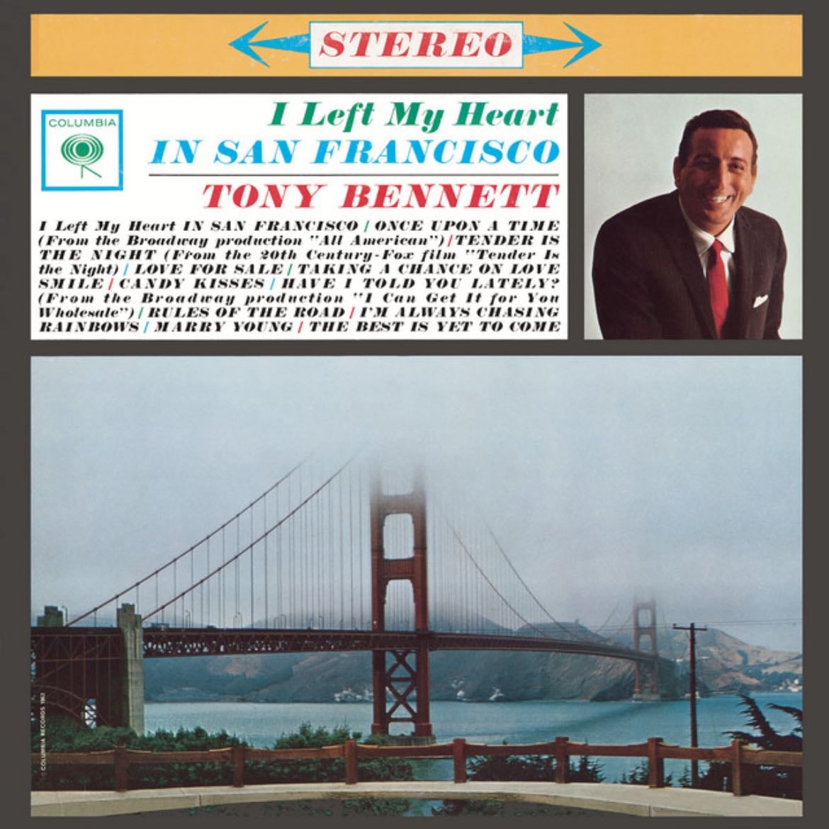 I left my heart in San Francisco - Tonny Bennet (1961)