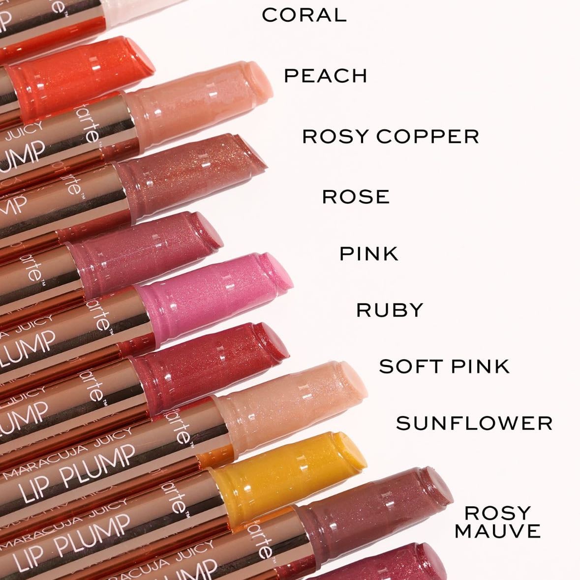 Tarte Maracuja Juicy Lip Shimmer Glass Plump - Teinte Rosy Copper