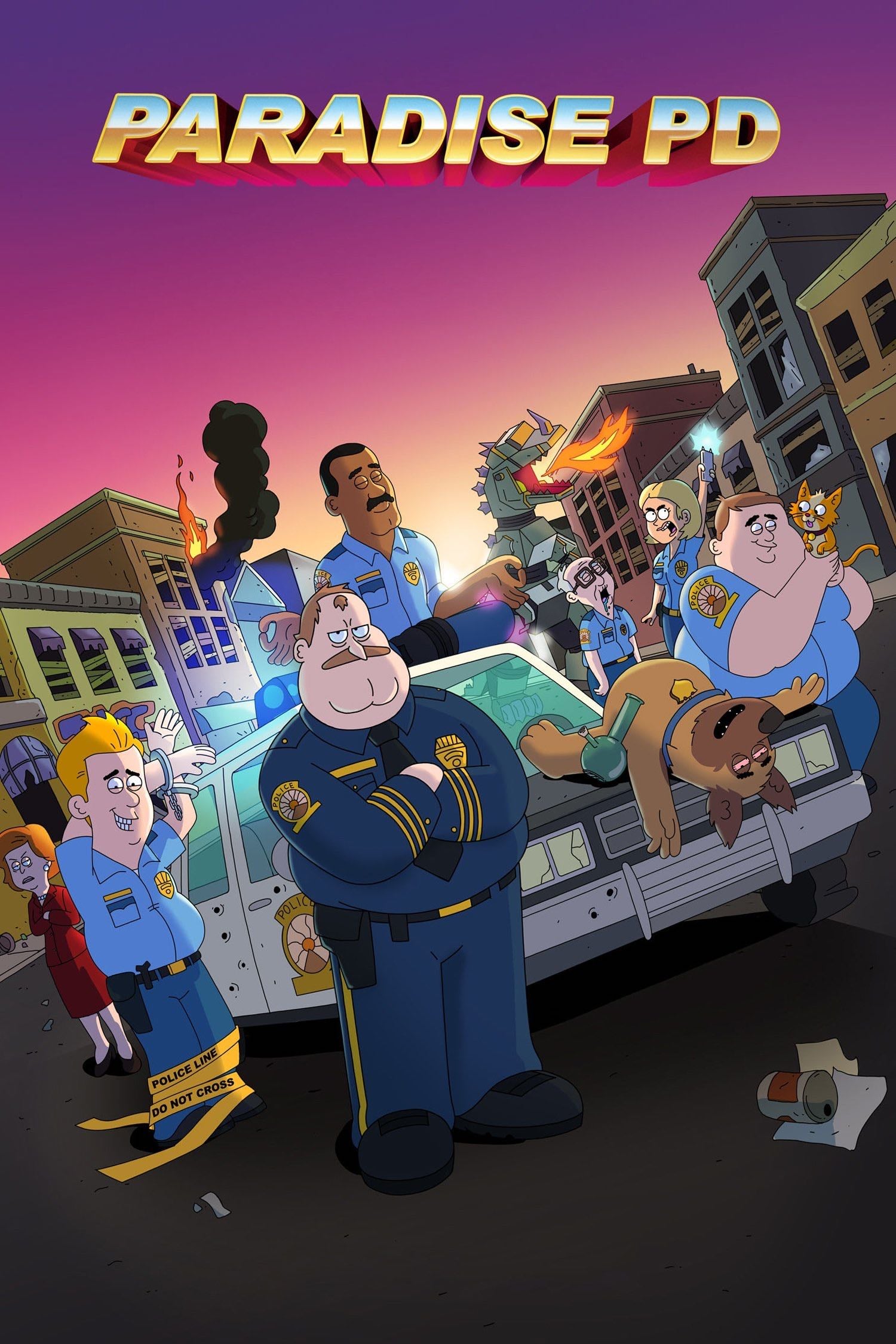 Paradise PD - Waco O'Guin, Roger Black · 2018