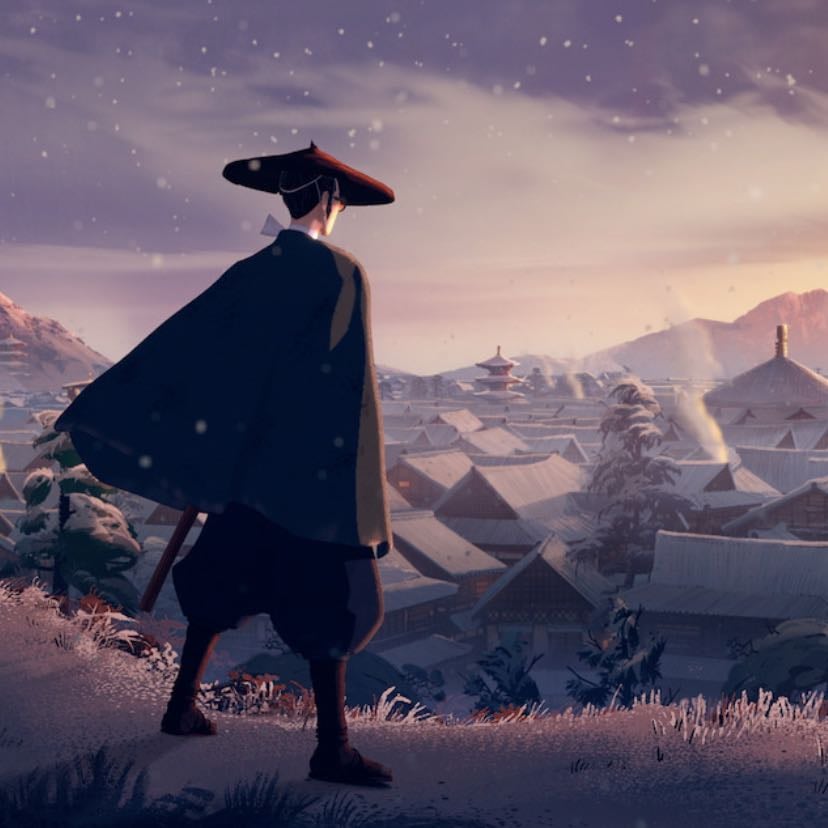༄ Blue eye samurai - Animation