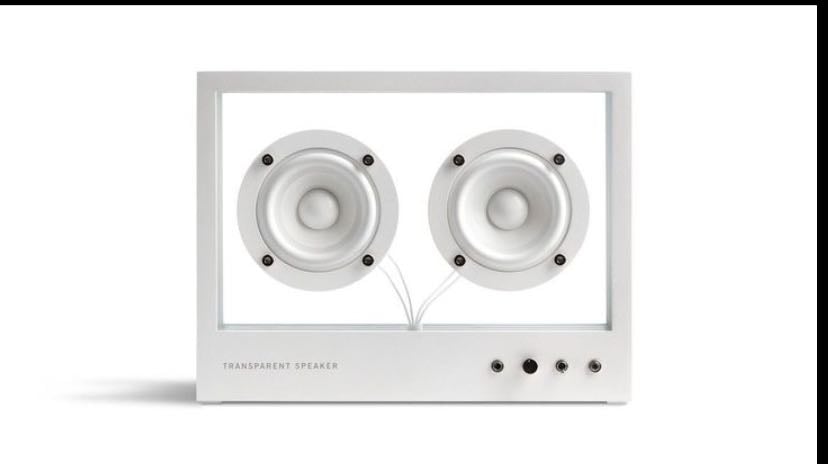 Transparent speaker