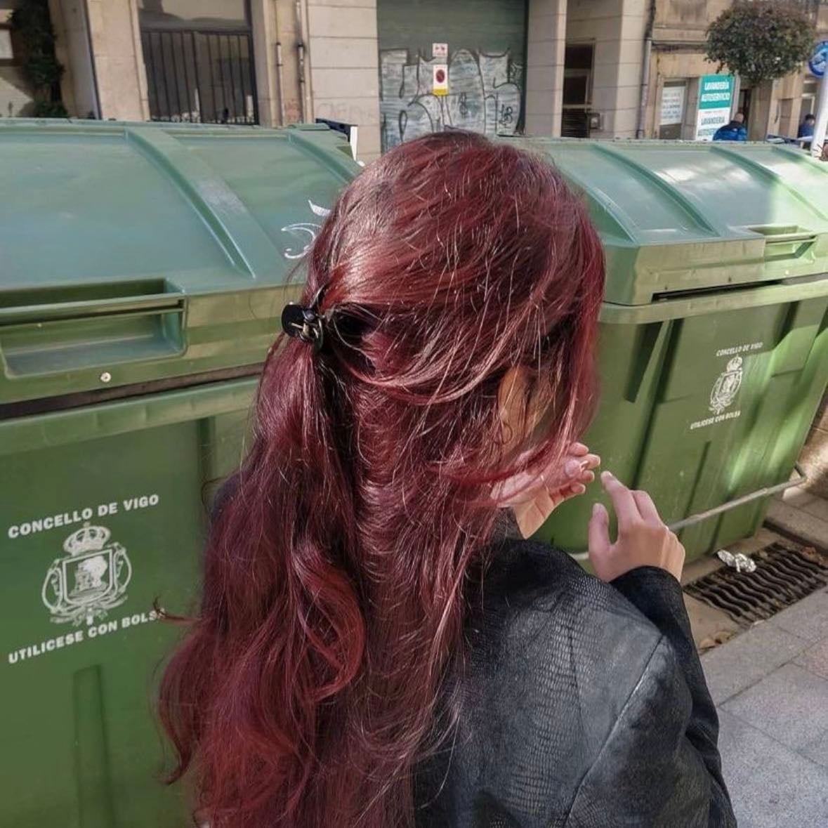 11. te帽irme de rojo.