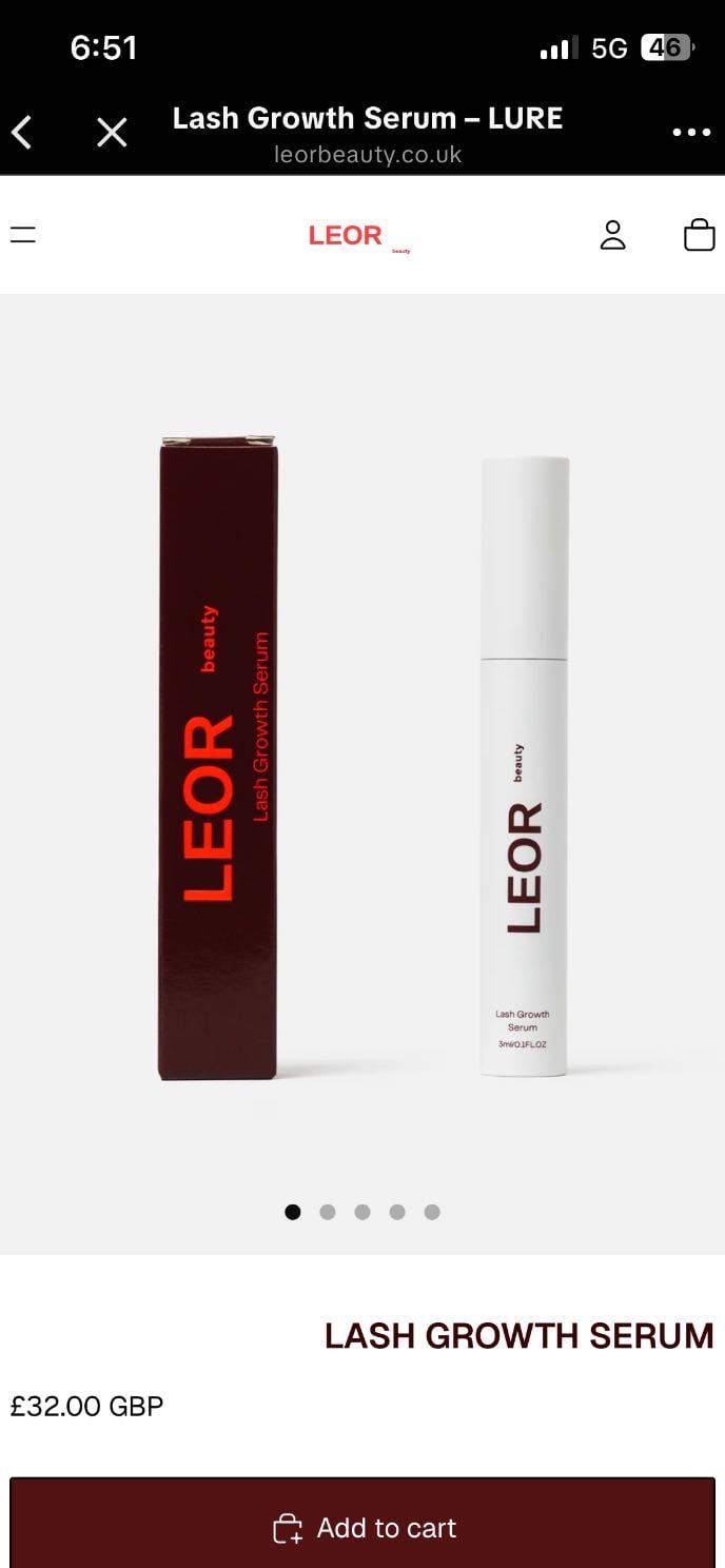 LASH GROWTH SERUM-LURE