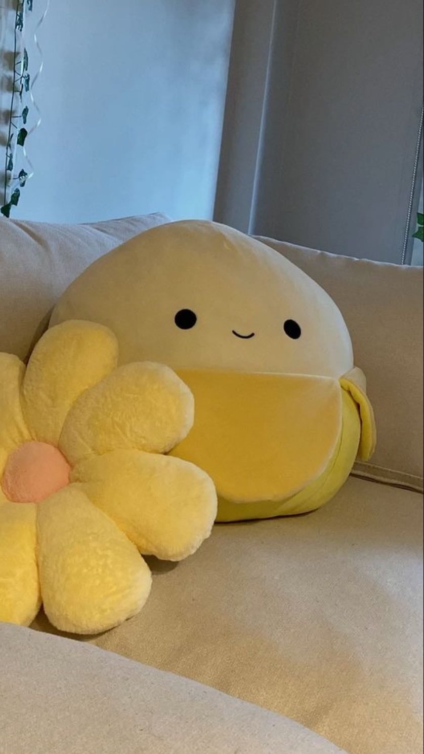 Giant banana squishmallow