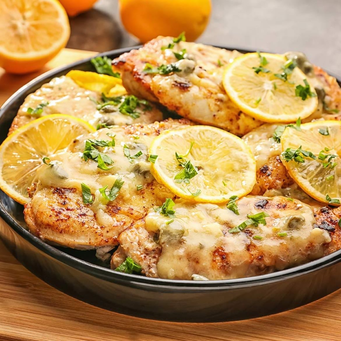 Pollo limón