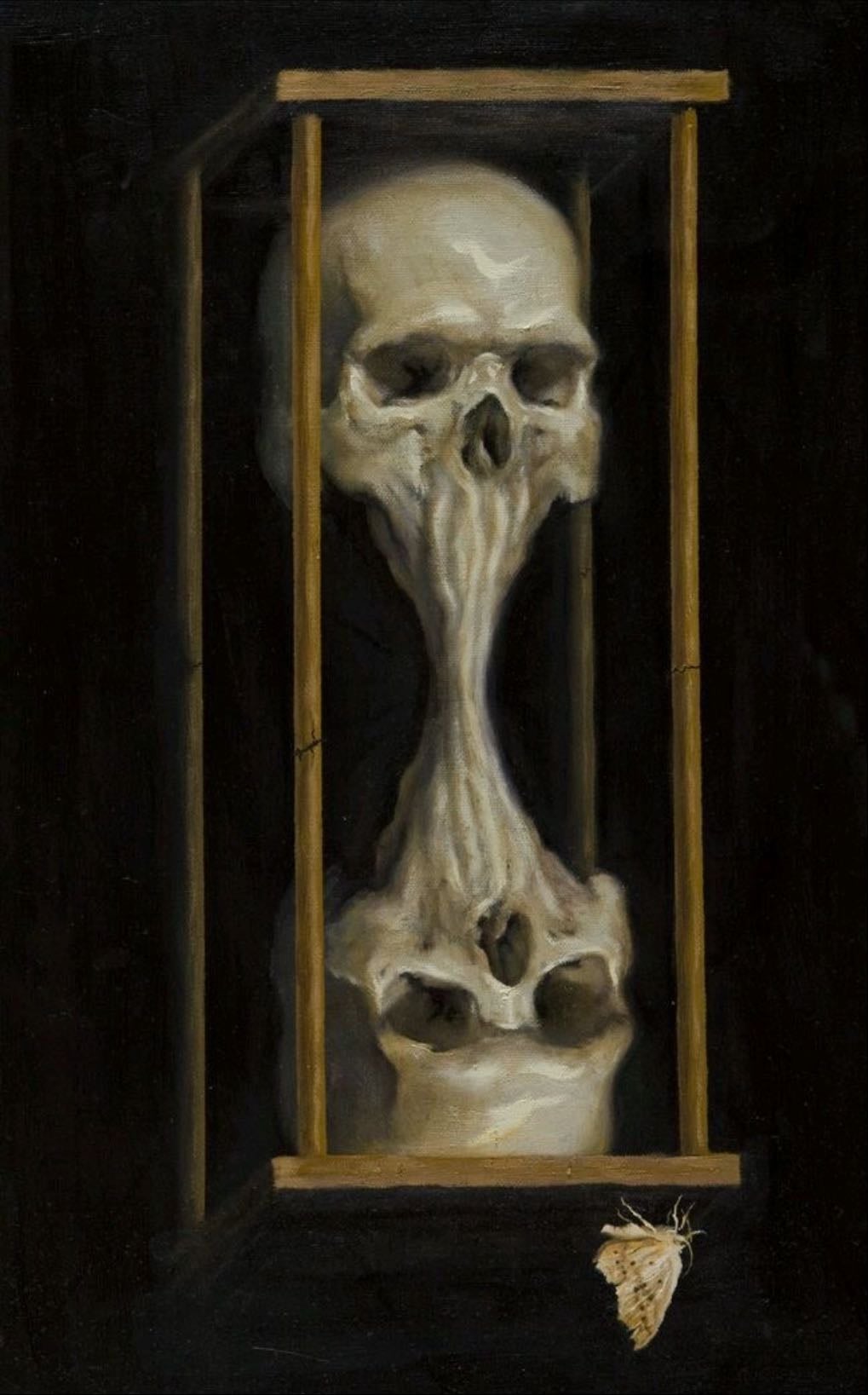 Skull and Hourglass