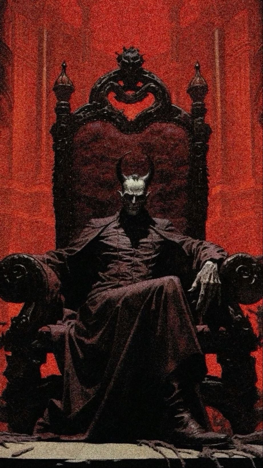 Demon King in His Throne