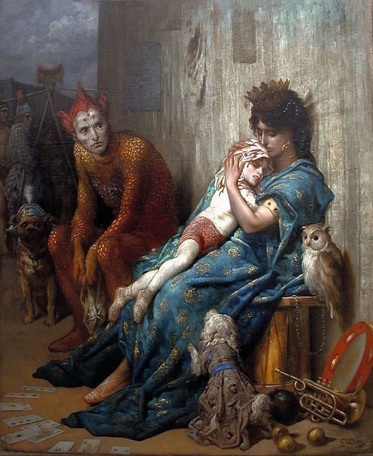 Les Saltimbanques - Gustave Doré