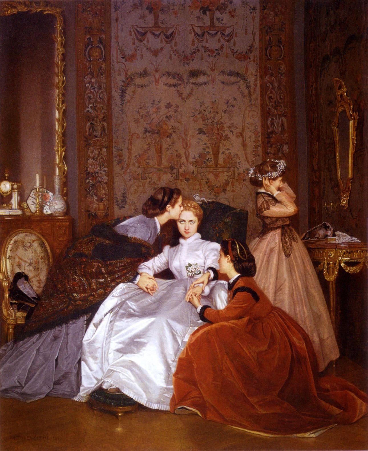 La Fiancée Hésitante - Auguste Toulmouche