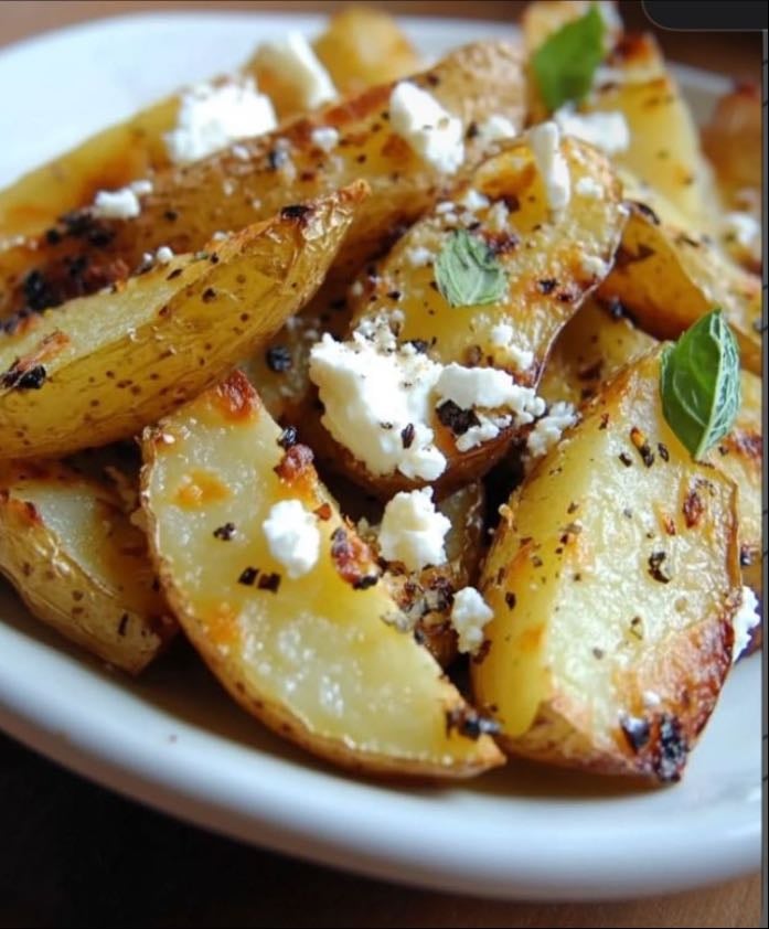 Patatas 🥔 - • 1 batata
• Especias (pimentón, comino)
• Yogur griego
Preparación:
Hornea batata con especias y sirve con yogur.
Beneficios:
Fibra, vitaminas y proteína.