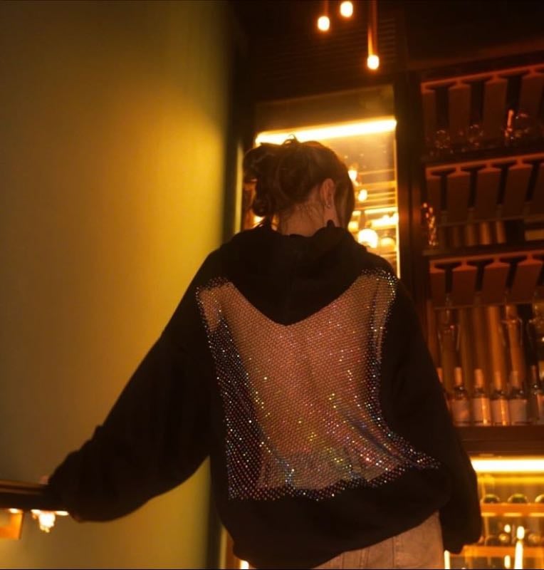 Pull paillettes