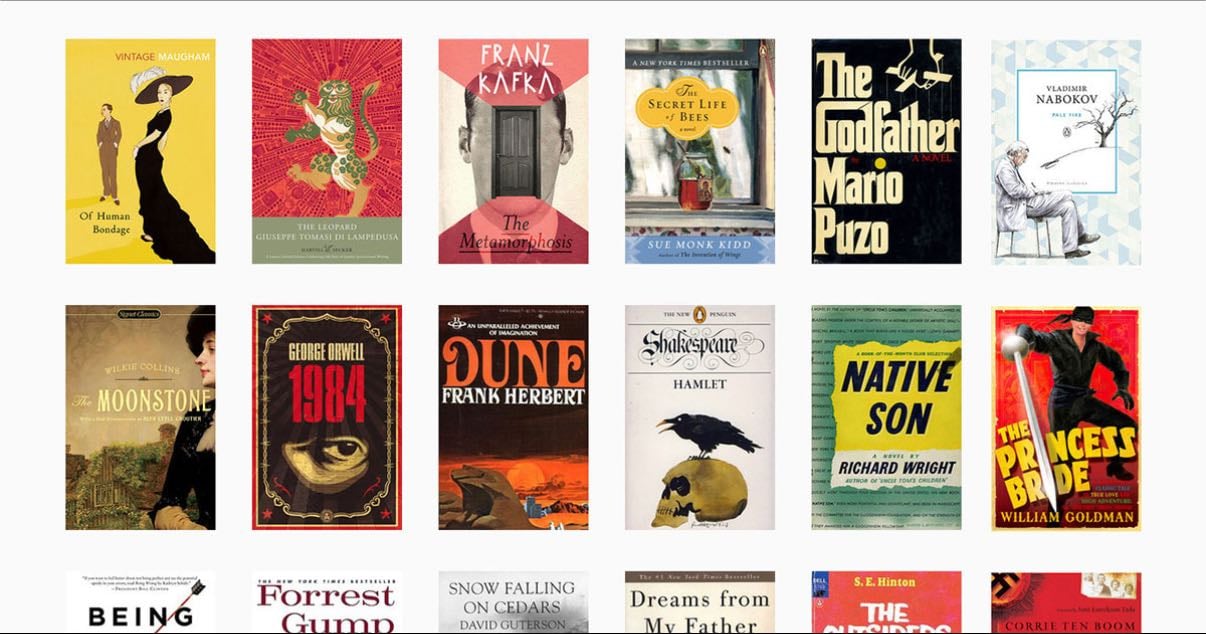 Recommend Me A Book - Random books, you read a page and can then reveal the title and author