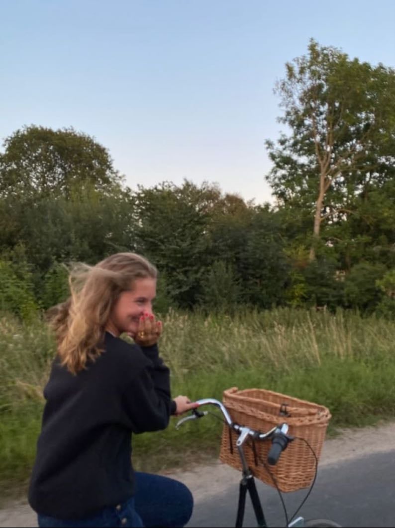 Bike ride - With seren Eva and Casey