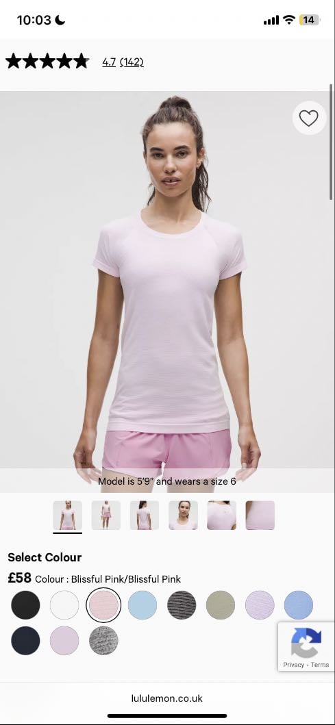 Pink workout top - I need a dupe of this