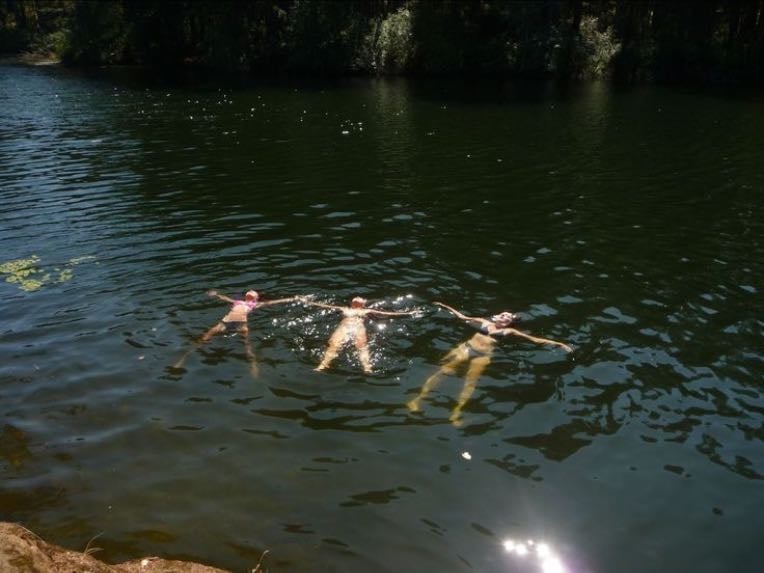 Go swimming with my friends