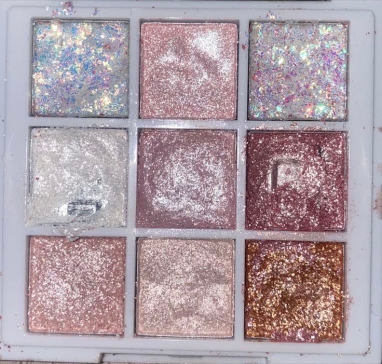 Sparkly eyeshadow