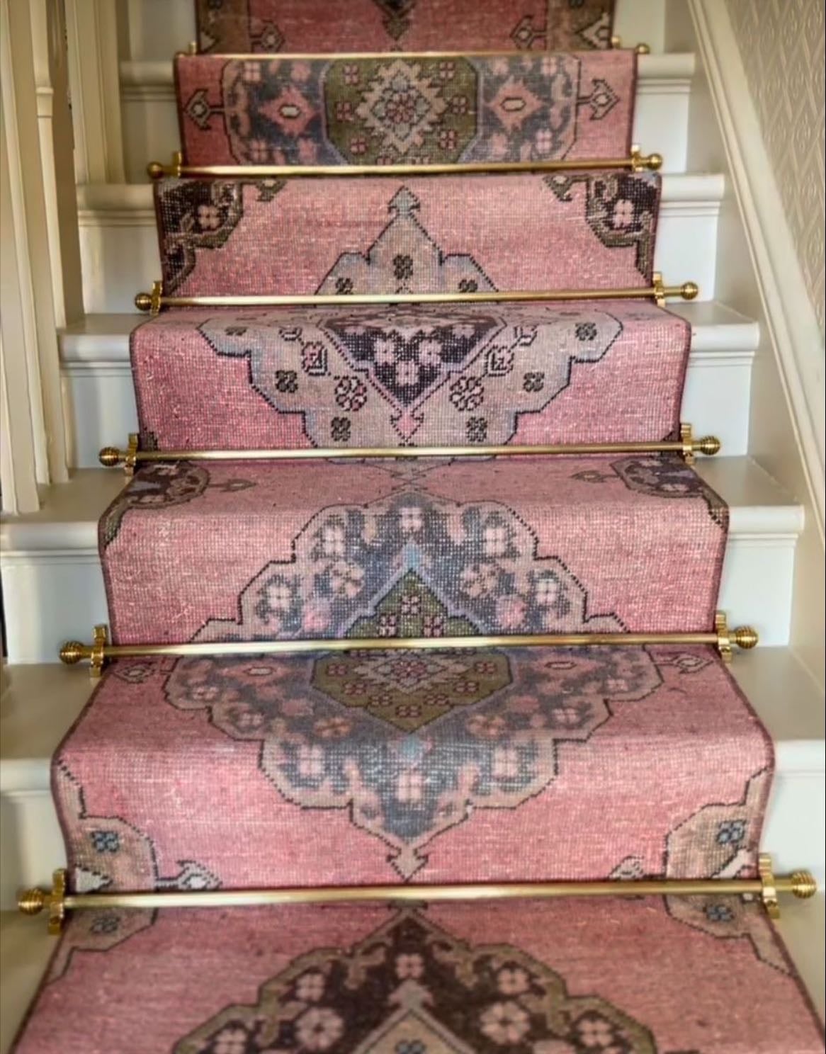 carpet on the stairs