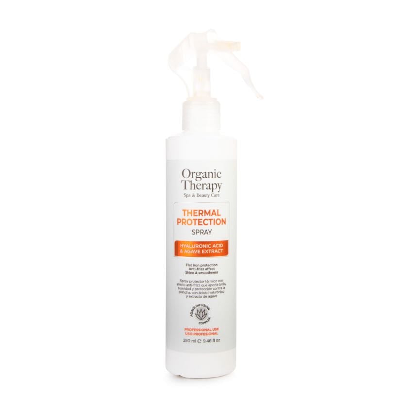 Organic Therapy Protector Termico - Si van a usar secadora, plancha, tenazas, lo que sea que inplique calor usen protector térmico, yo recomiendo esta marca