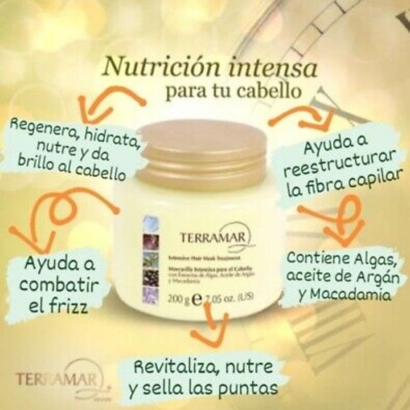 Terramar mascarilla intensiva argan - Si solo necesitan hidratar un poquito