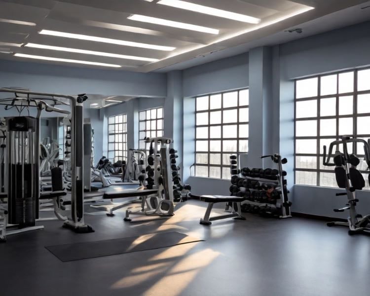 at the gym - Fitness hypelist by Alber