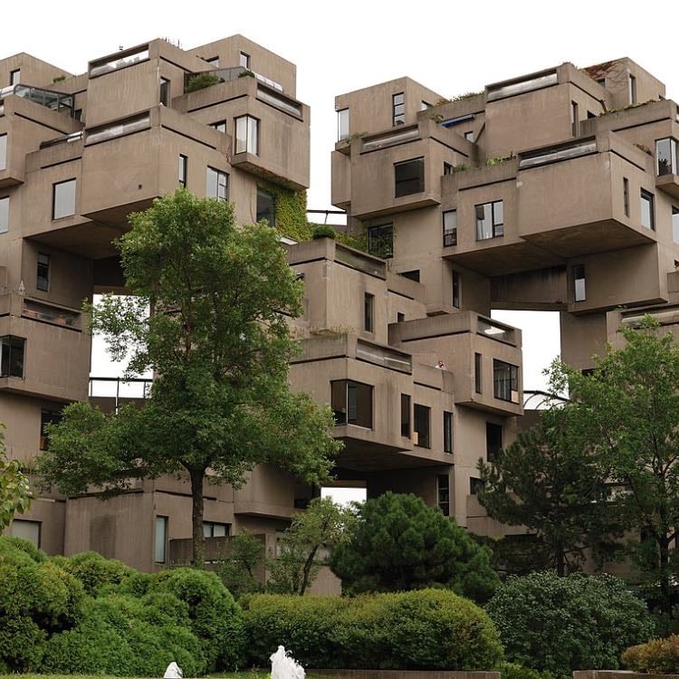 Habitat 67 - Moshe Safdie, 1967