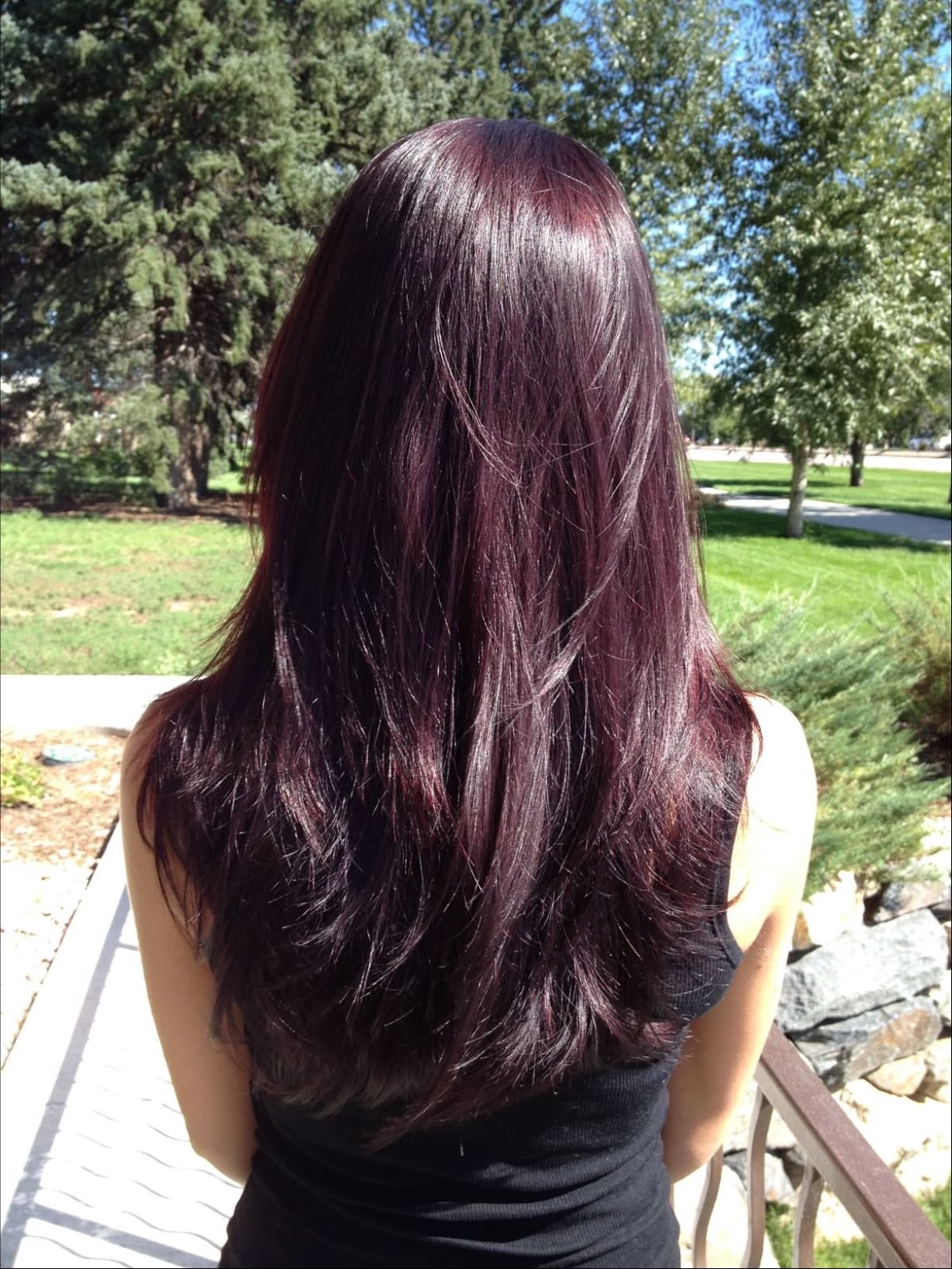 purple hair
