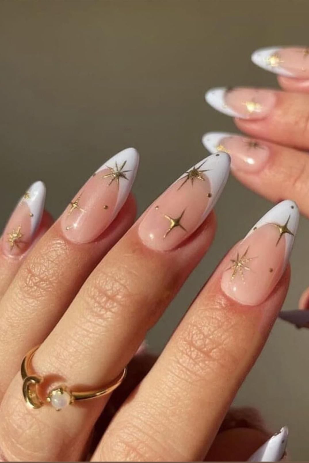 White stars